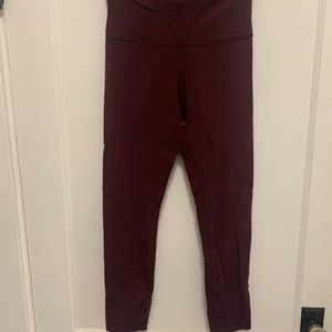 Lululemon Wunder Unders, 25 inch